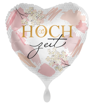 Folienballon - Hochzeit, shine rose - ø 43cm